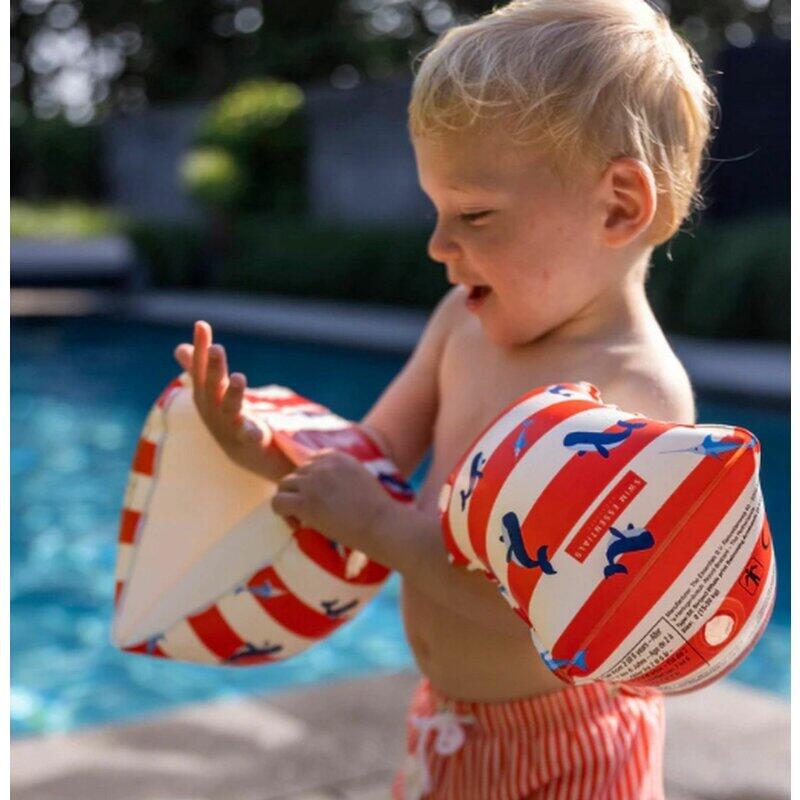 Swim Essentials Schwimmflügel 2-6 Jahre Wal Gestreift 17 x 9 x 18 cm 5/7