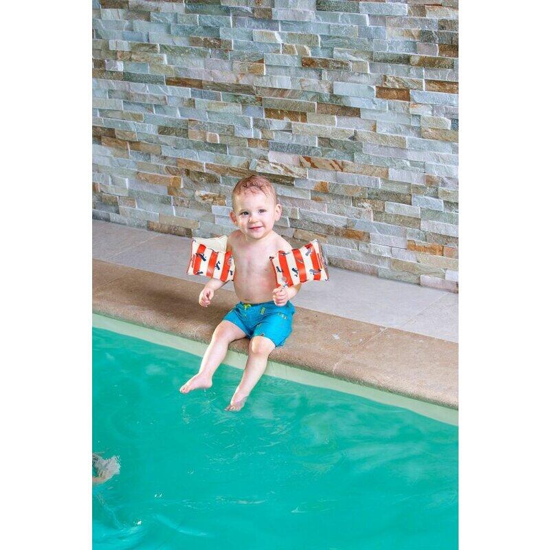 Swim Essentials Schwimmflügel 2-6 Jahre Wal Gestreift 17 x 9 x 18 cm 4/7