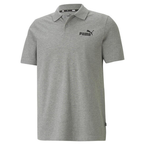 Polo piqué Essentials Homme PUMA Medium Gray Heather