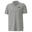 Essentials piqué poloshirt voor heren PUMA Medium Gray Heather