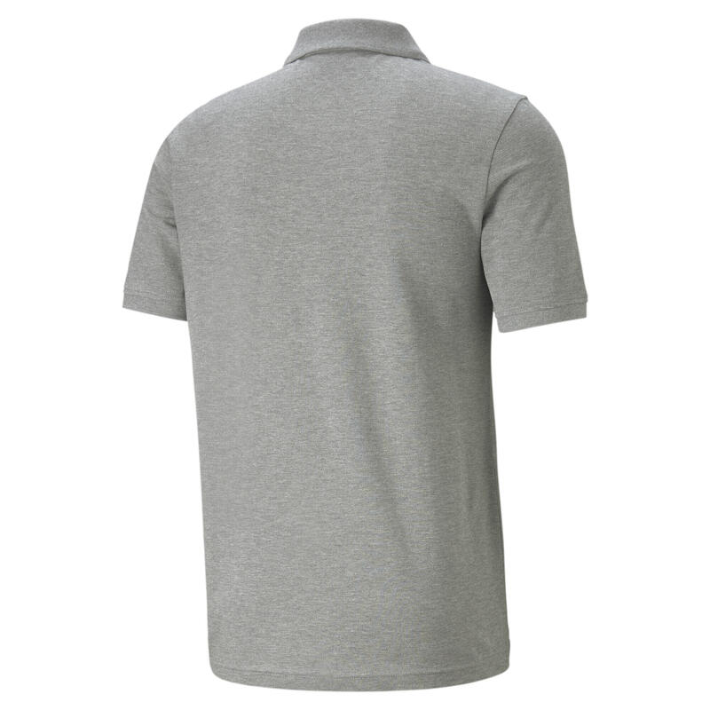 Essentials Pique Polo ing férfiak PUMA Medium Gray Heather