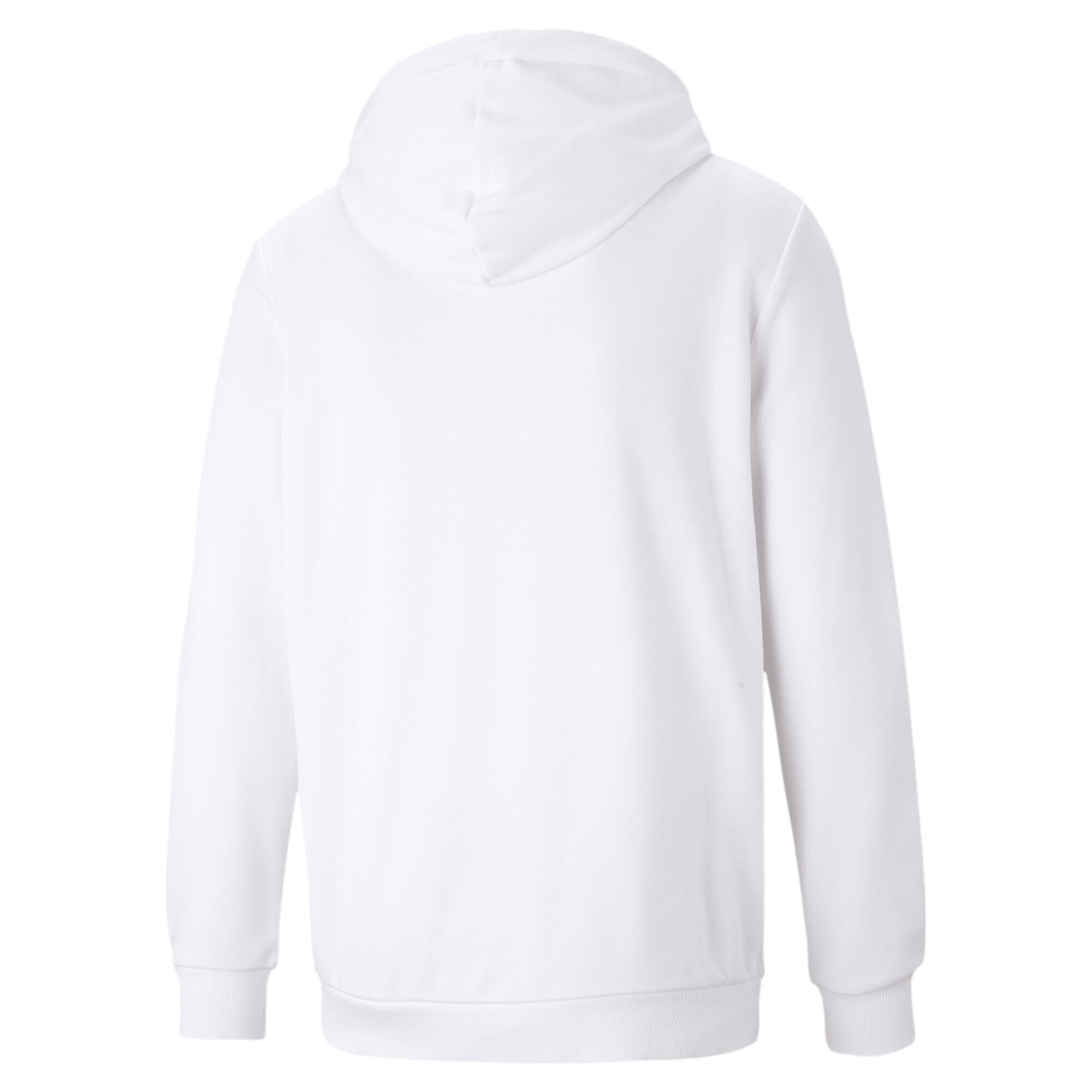 Hoodie à gros logo Essentials+ Homme PUMA White 5/7