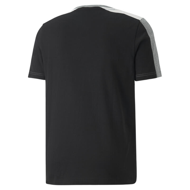 T-shirt Essentials+ Block da uomo PUMA Black