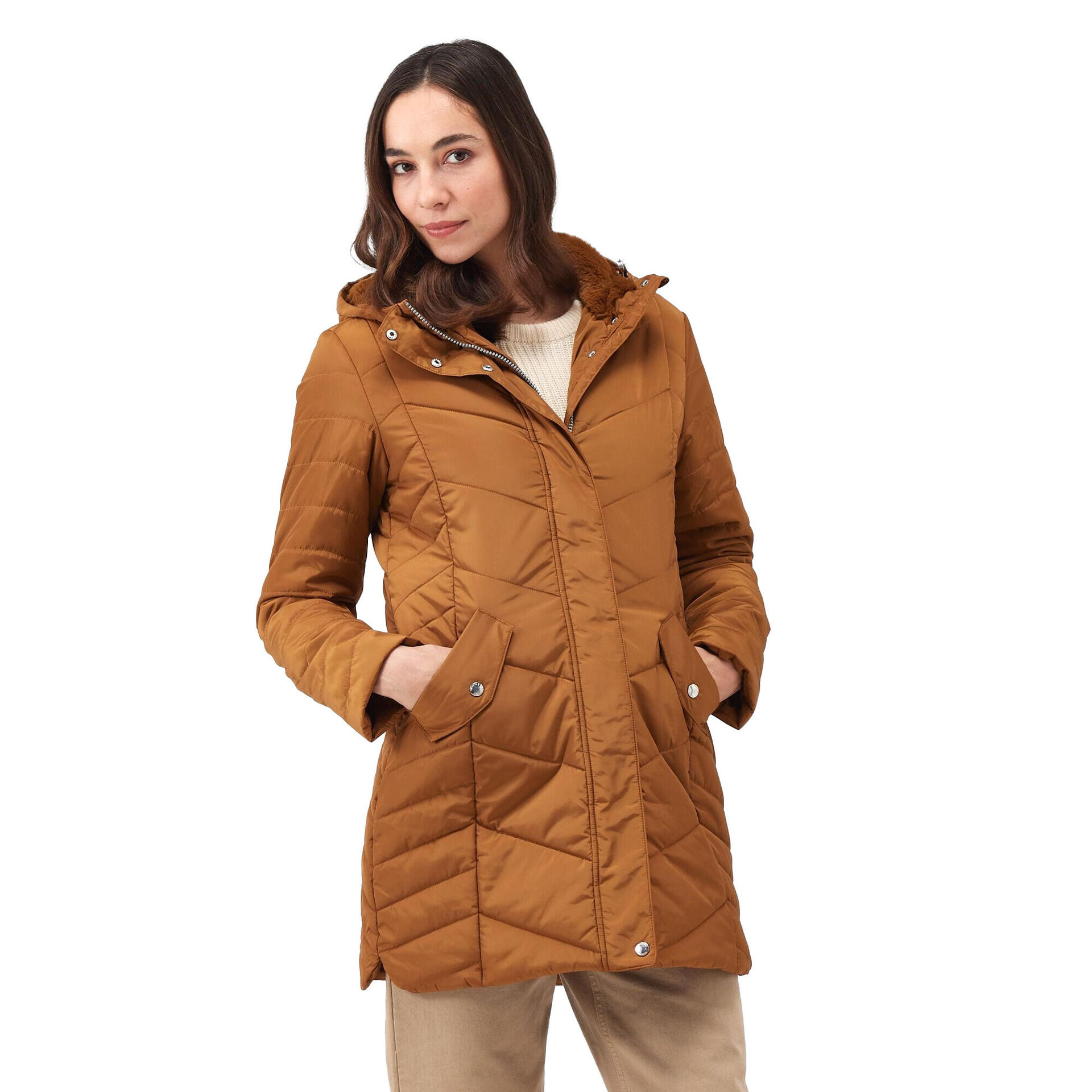Regatta Womens/Ladies Panthea Insulated Padded Hooded Jacket