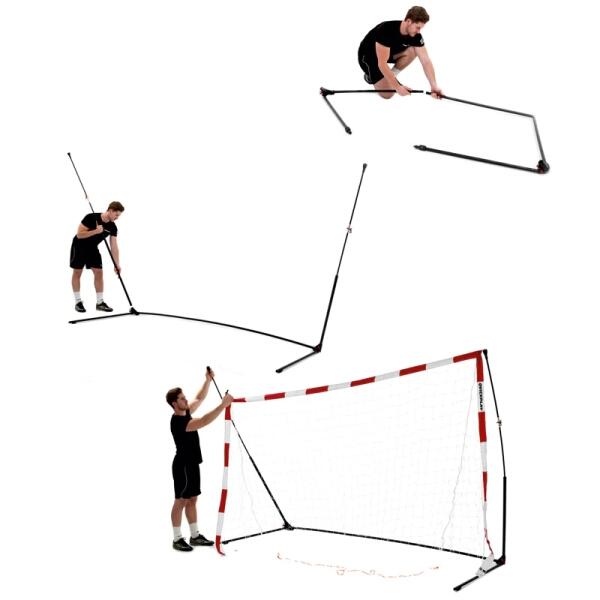 Bramka do piłki ręcznej Quickplay HANDBALL 3x2 m 300x200 cm składana 2/7