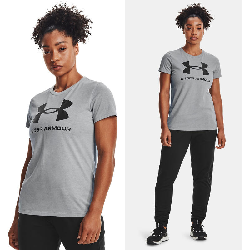 Koszulka fitness damska UNDER ARMOUR 1356305 z krótkim rękawem