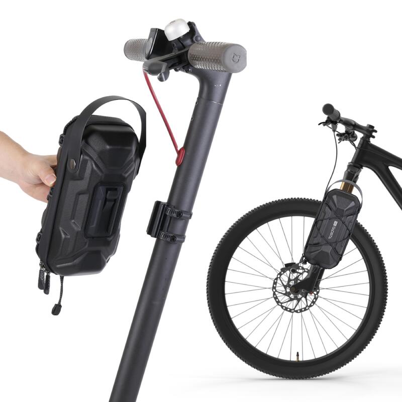 Sacoche Trottinette Electrique étanche 2L, Fixation innovante. Accessoires Trott