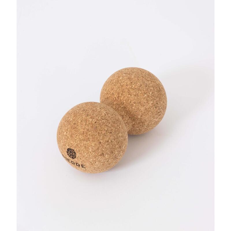 Peanut Ball XL - Palla per massaggi Duo - Sughero naturale - Diametro 10cm