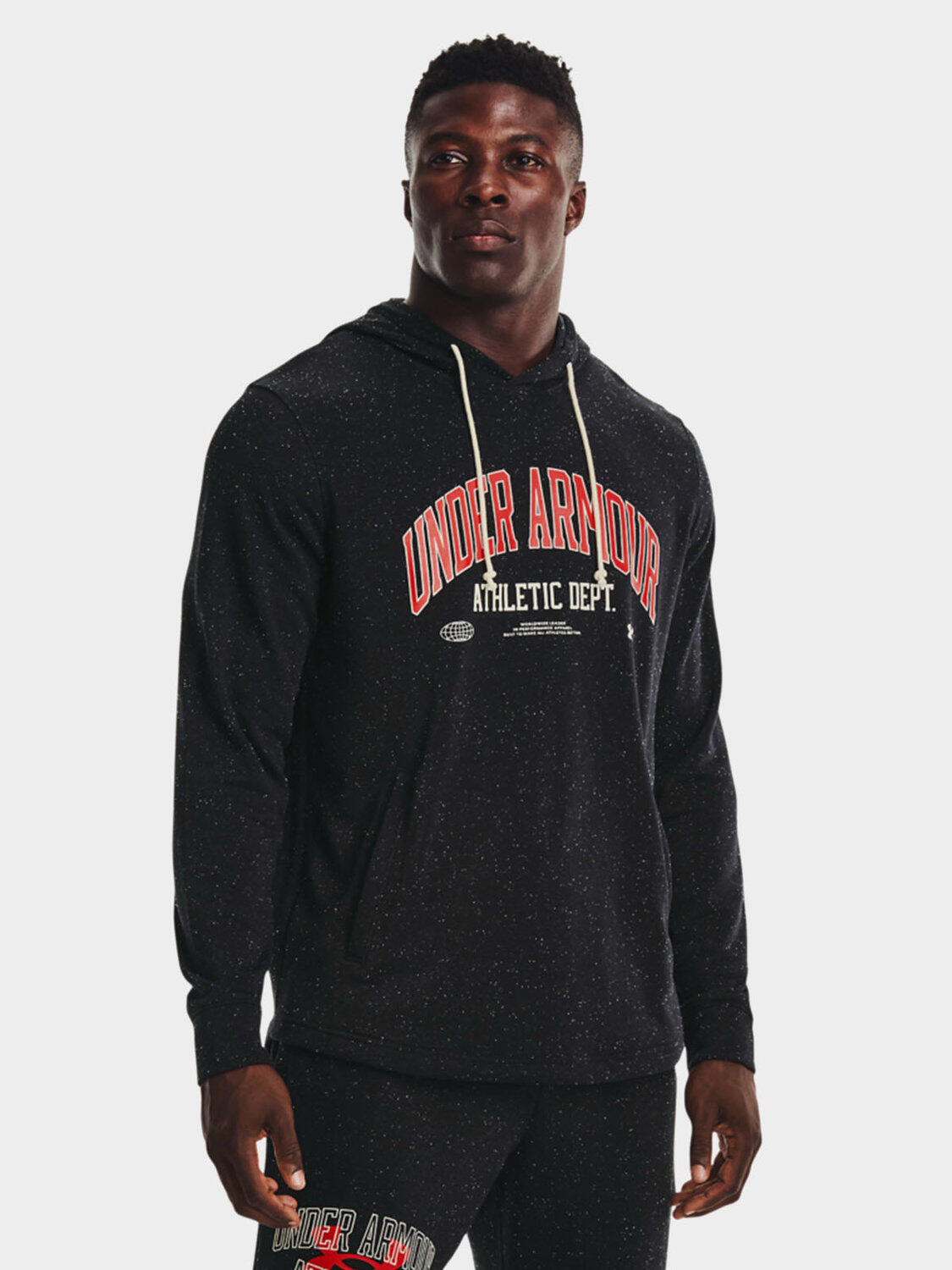 Bluza fitness męska UNDER ARMOUR Rival Athletic z kapturem 2/7