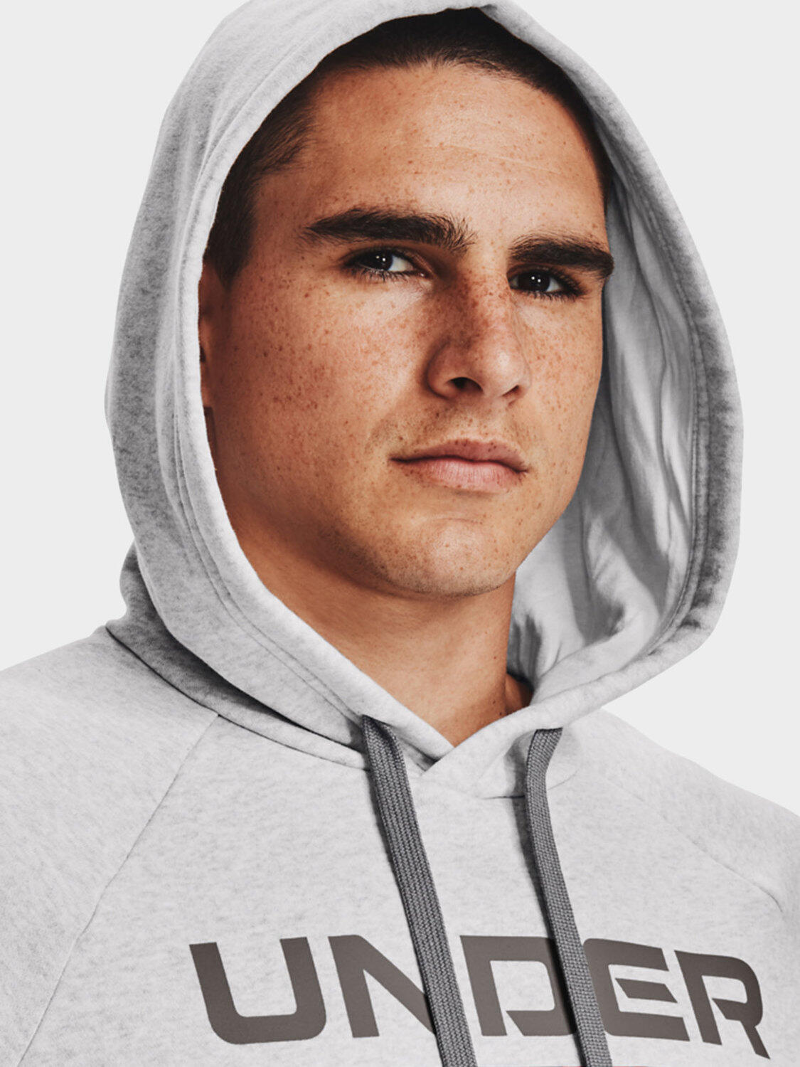 Bluza fitness męska UNDER ARMOUR RIVAL FLEECE z kapturem 5/7