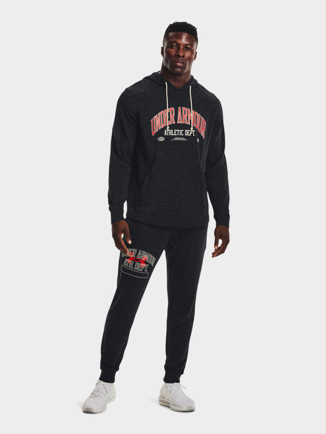 Bluza fitness męska UNDER ARMOUR Rival Athletic z kapturem 4/7