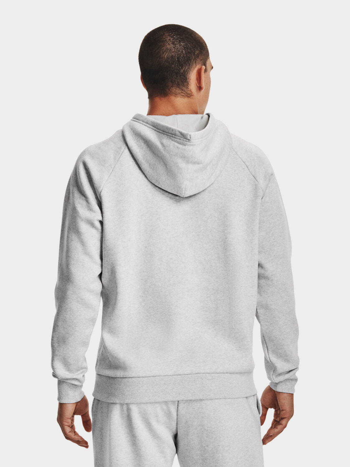 Bluza fitness męska UNDER ARMOUR RIVAL FLEECE z kapturem 3/7
