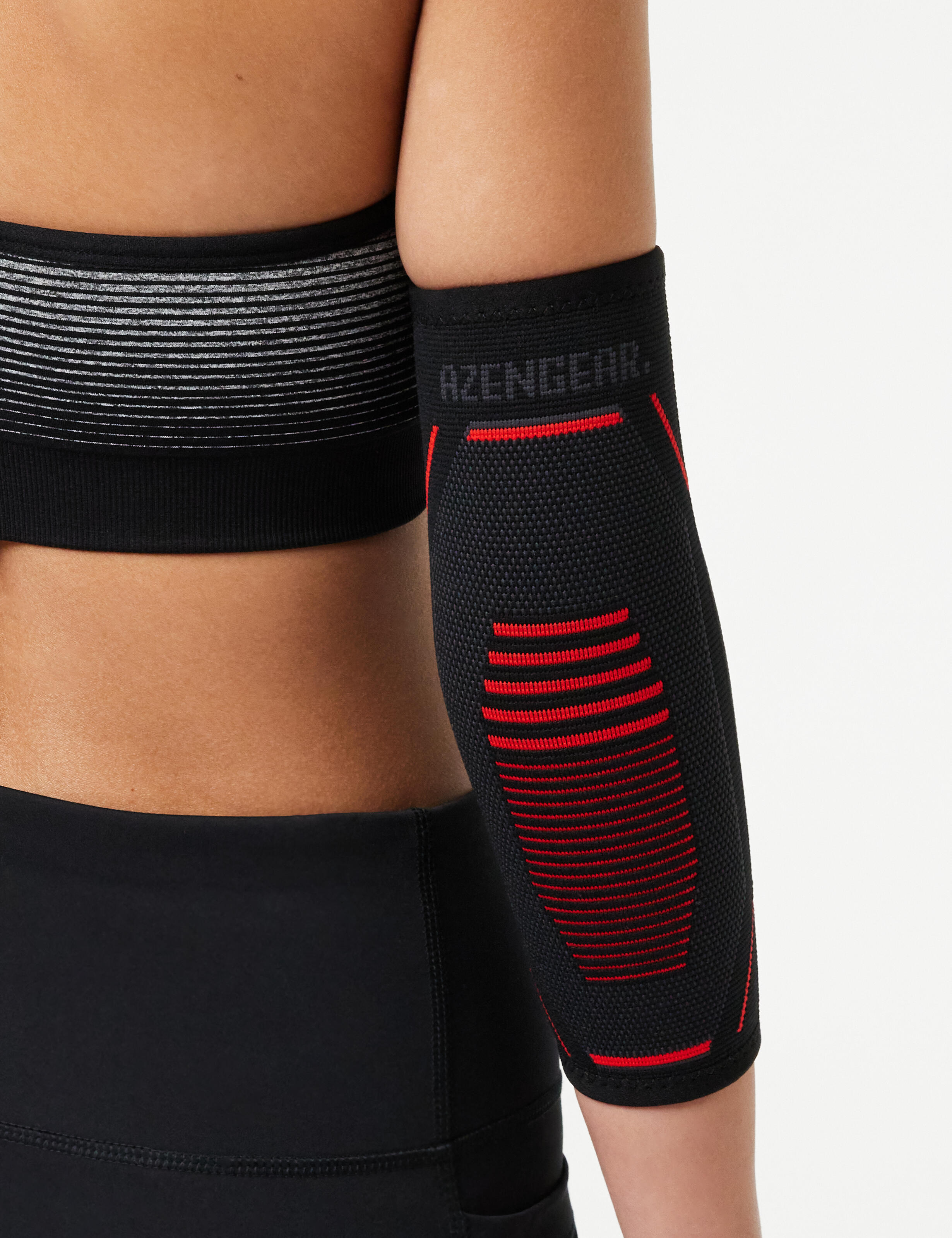 Elbow Support Compression Sleeve (Pair) for Instant Joint Pain Relief Arthritis 2/7