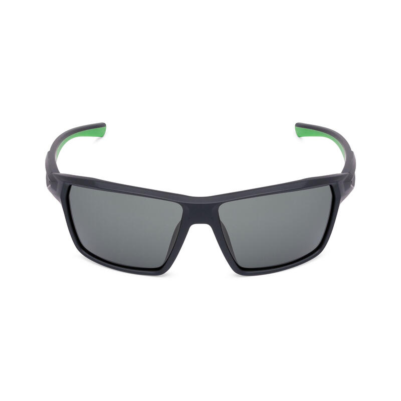 Occhiale da sole sportivo uomo EXPLORE nero verde lenti UV 400 POLARIZZATE