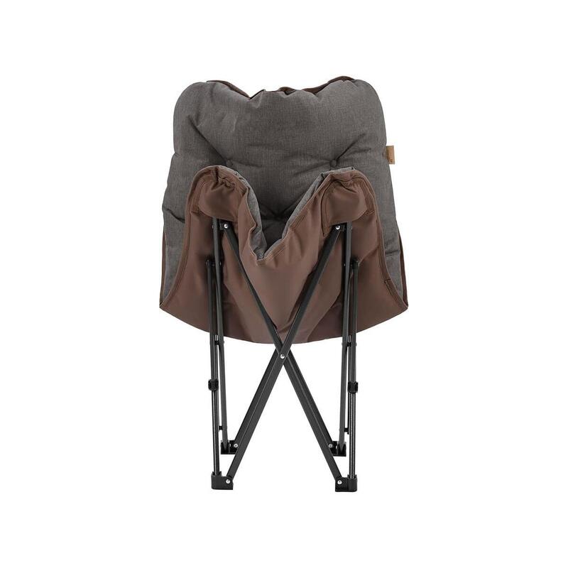 Chaise de camping pliante - Mala - Sac de transport - Rembourrée - Max. 135 kg