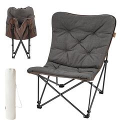 Seconde vie - Chaise de camping pliante - Mala - Sac de transport - Max. 135 kg