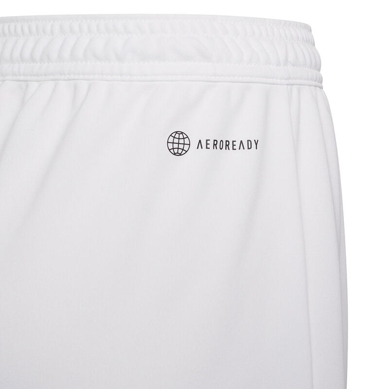 Short football - Entrada22 blanc adulte