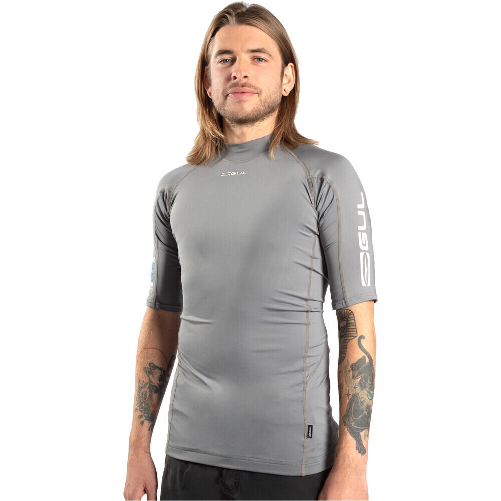 GUL Men's Xola Short Sleeve Rash Vest