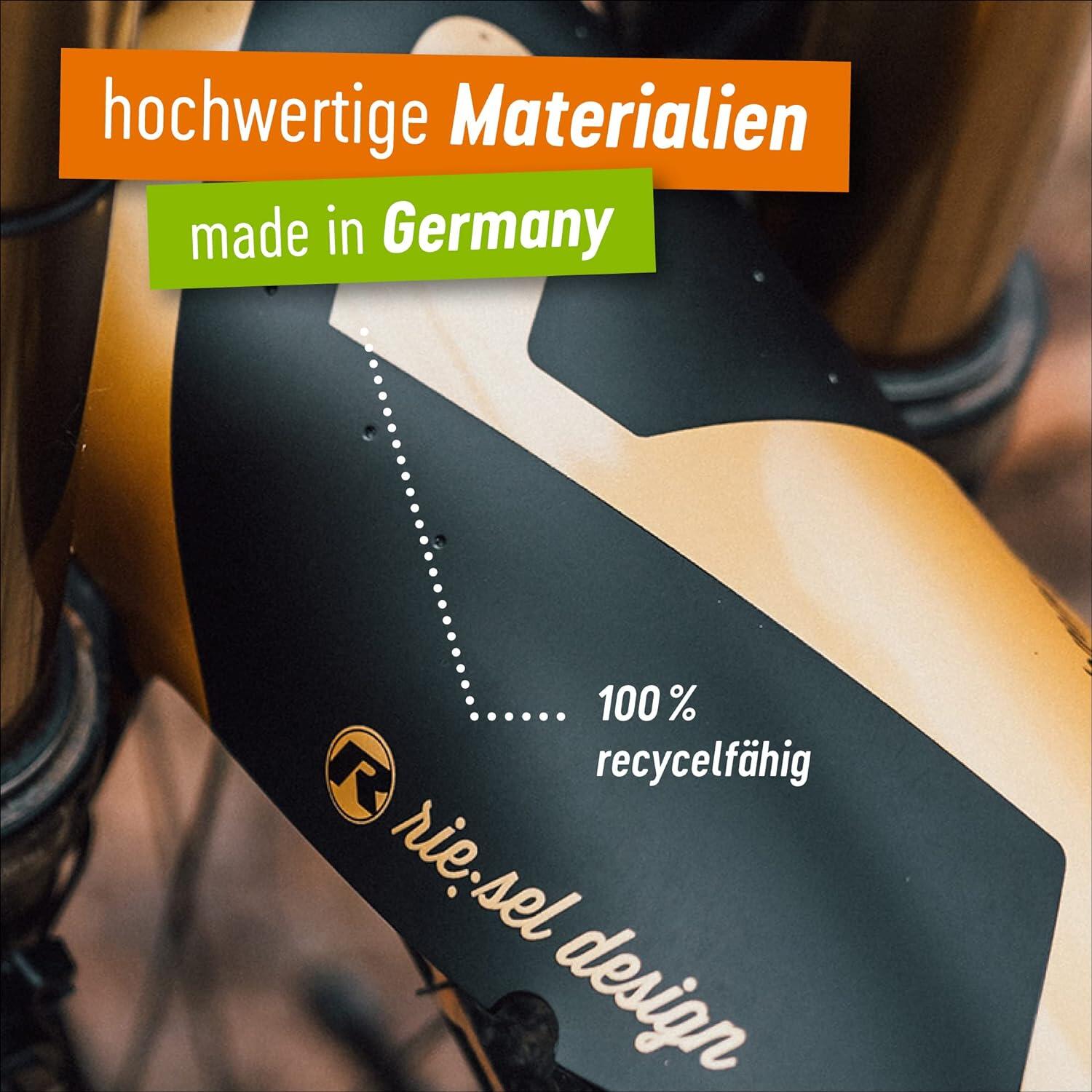 Riesel Design® Mudguard - kol:oss - XL MTB Schutzblech 24-29 zoll 5/8