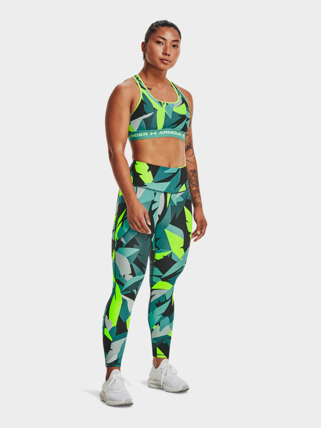 Legginsy treningowe damskie UNDER ARMOUR szybkoschnące termoaktywne 4/7
