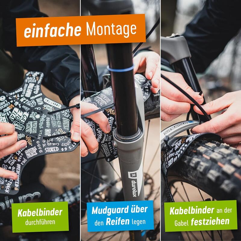 Garde-boues avant Riesel Design Stickerbomb Eyecatcher