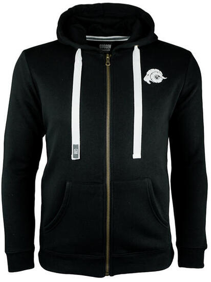 GUGGEN Mountain H06 Sweat à capuche zippé avec capuche en polaire pour homme