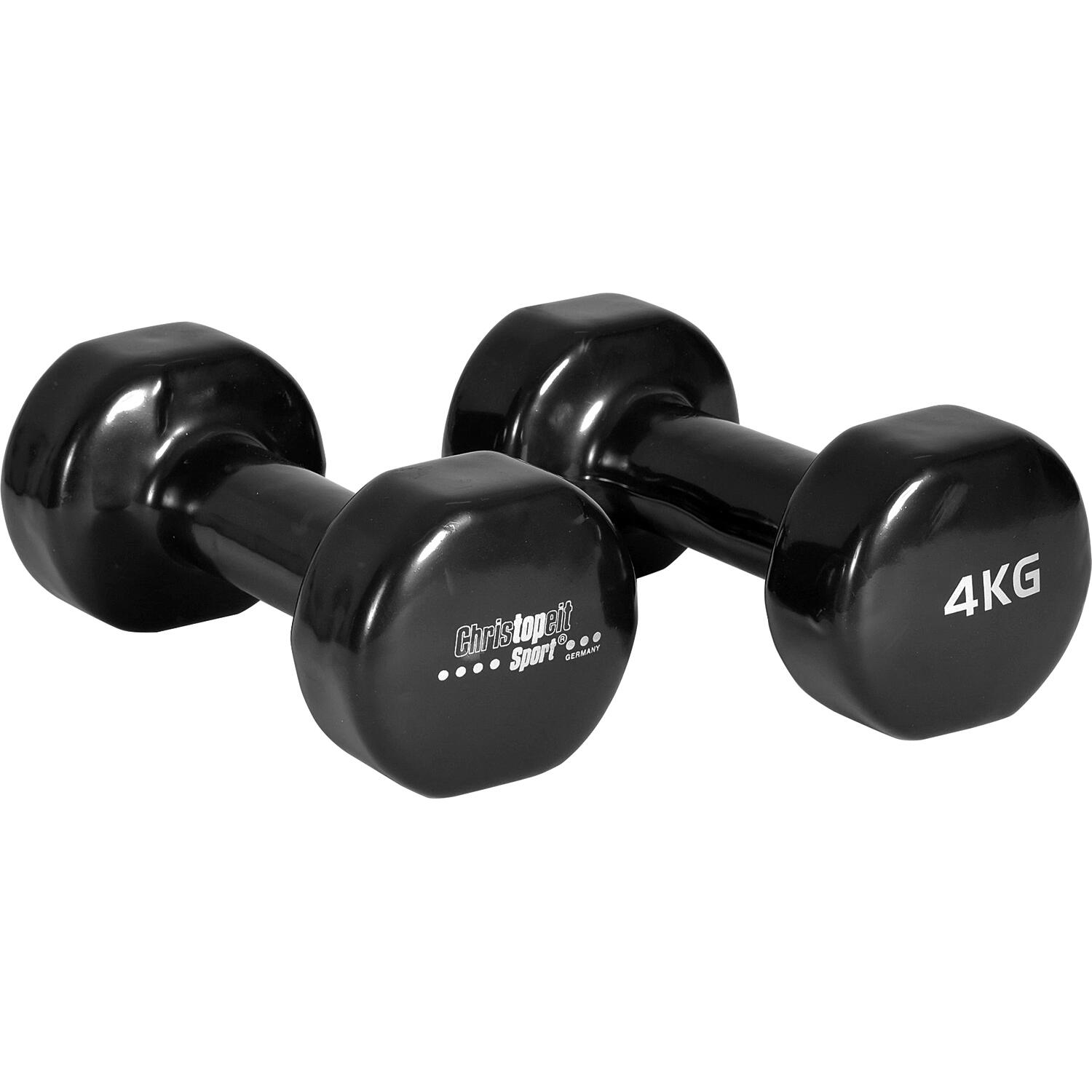 Christopeit - Haltères Musculation - Christopeit Noir - Haltère - Noir - 4 - Decathlon