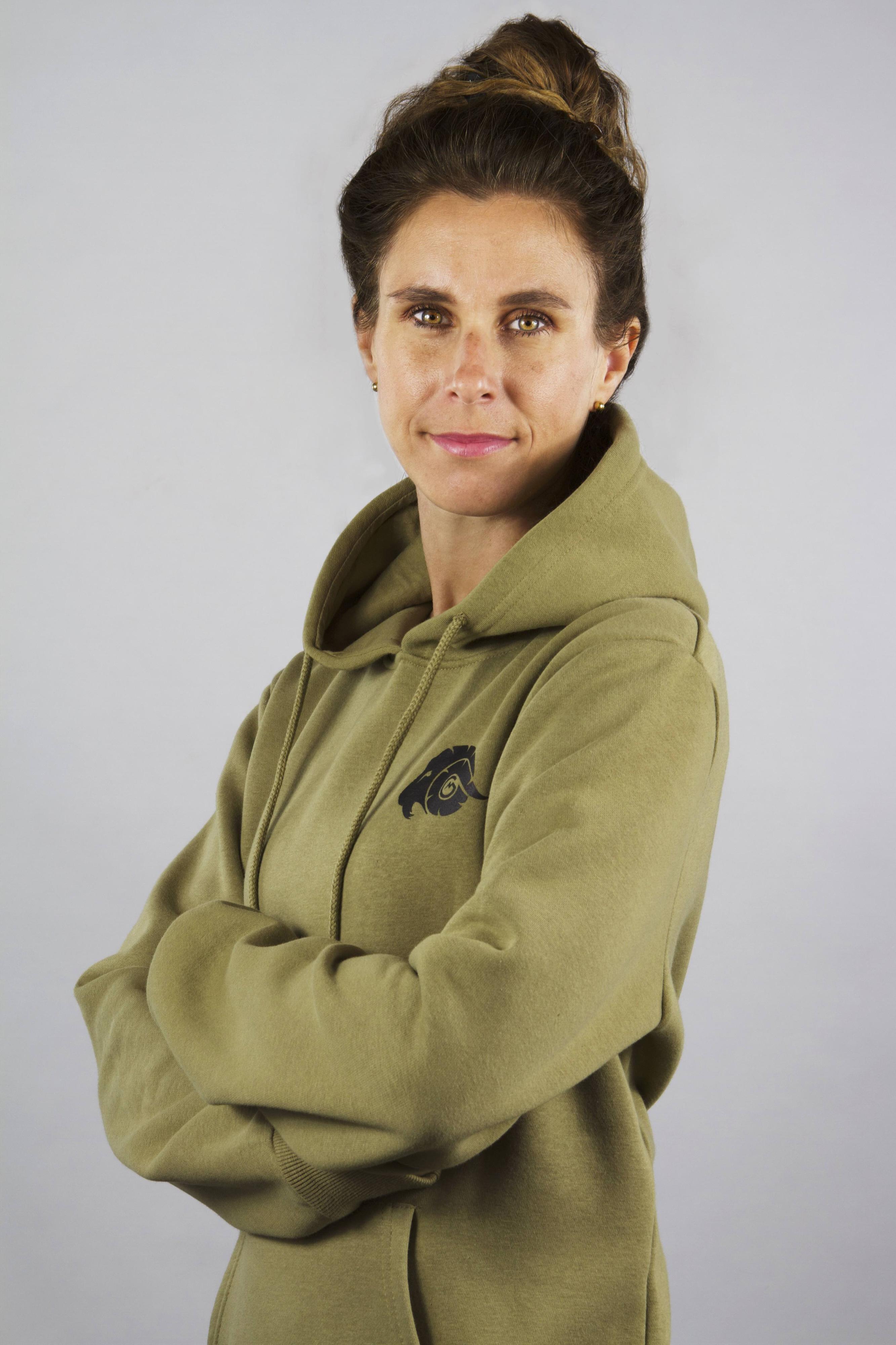 Dameshoodie HW08, fleecehoodie, capuchon met lange mouwen, buiten 5/7
