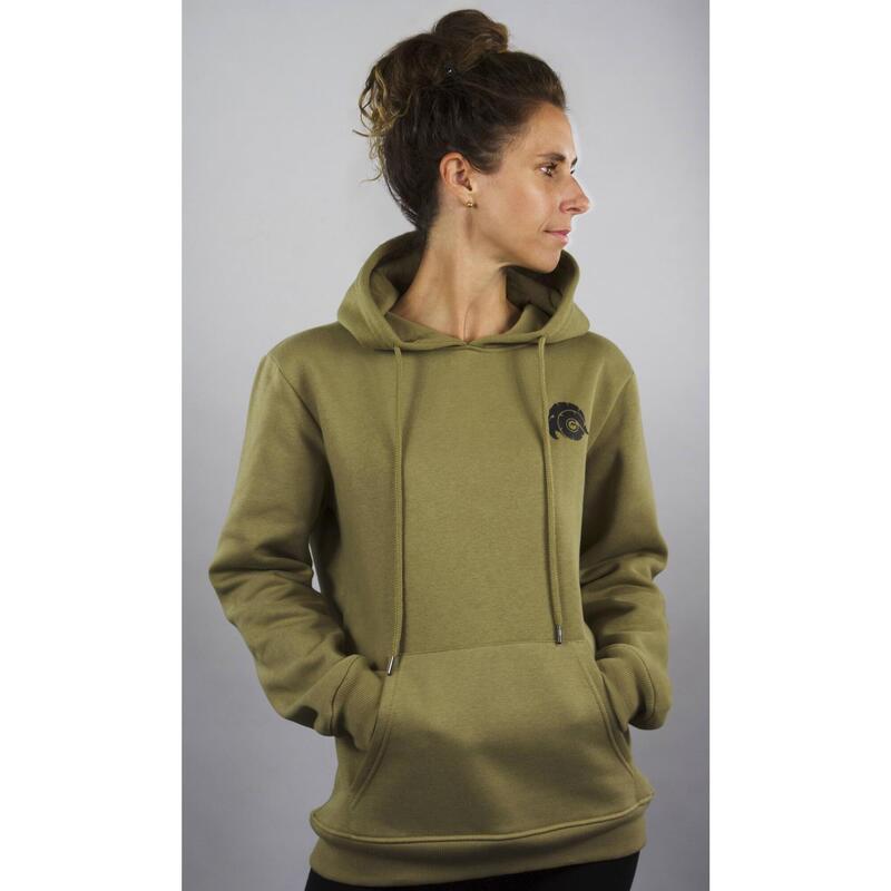 GUGGEN Mountain HW08 Damen Kapuzenpullover Fleece Hoodie Langarm Kapuze Outdoor