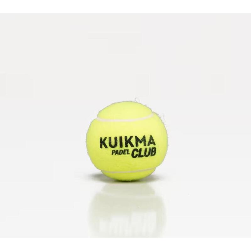 CONJUNTO 4 BOLAS DE PADEL KUIMA PADEL CLUB - SEGUNDA VIDA: EXCELENTE