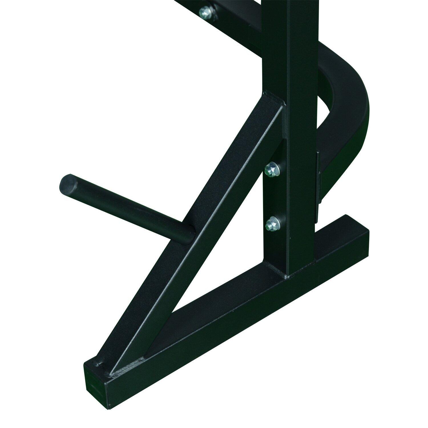 Banco de Pesas HOMCOM 175x98x130cm Negro 7/7
