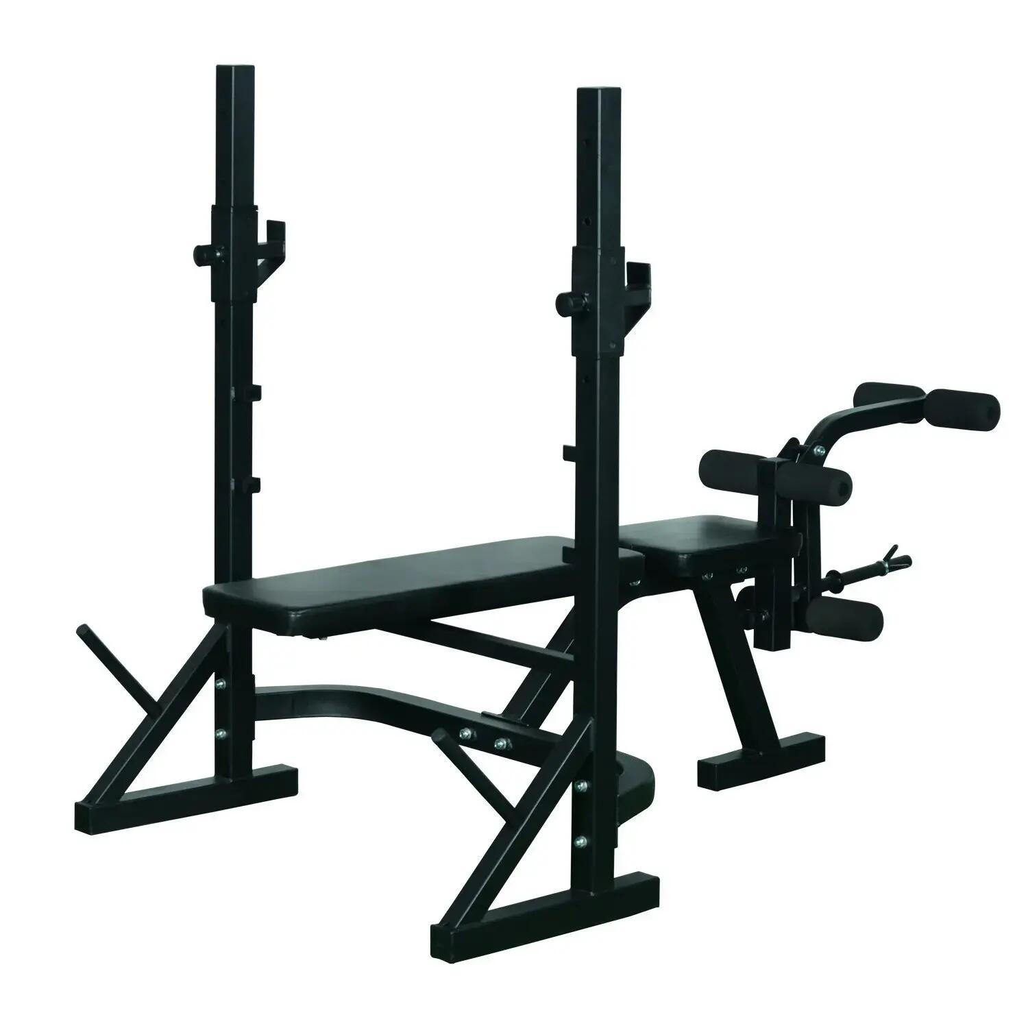 Banc de musculation multifonctionnel réglable en hauteur sur 3 niveaux pour un 8/9