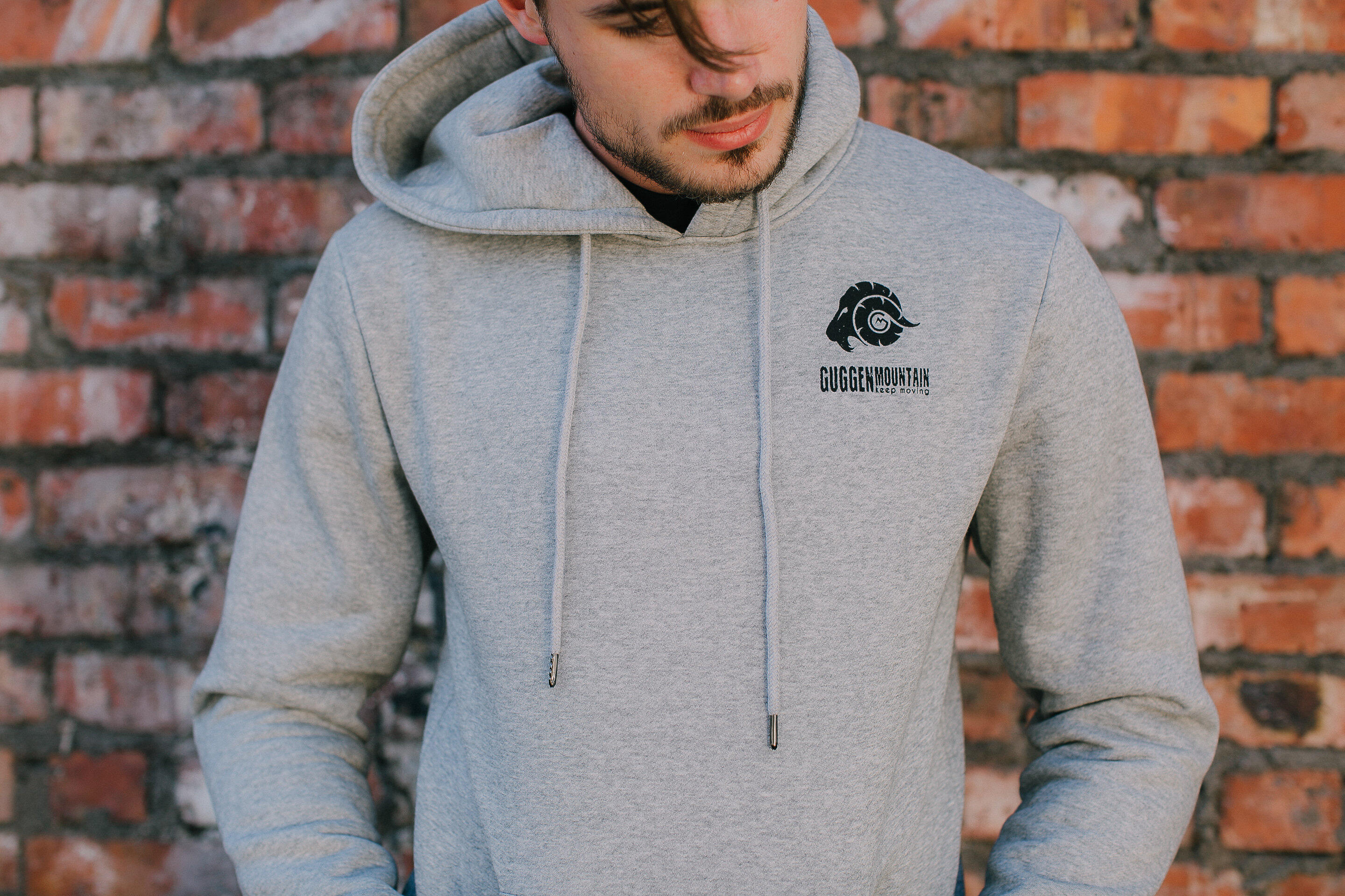 Herenhoodie H02, fleecehoodie, capuchon met lange mouwen, buiten 4/7