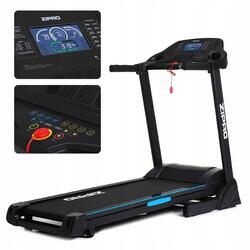 Tapis de course pliant Zipro Notus 135 x 47 cm, 18 km/h, avec Bluetooth, MP3