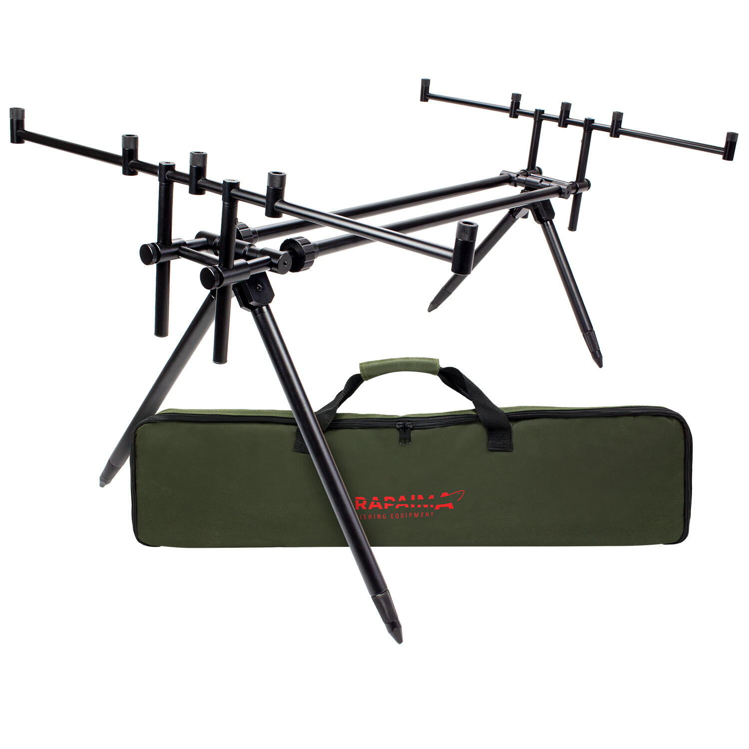 ARAPAIMA FISHING EQUIPMENT Rod Pod 'Riverbank' für 5 Angelruten