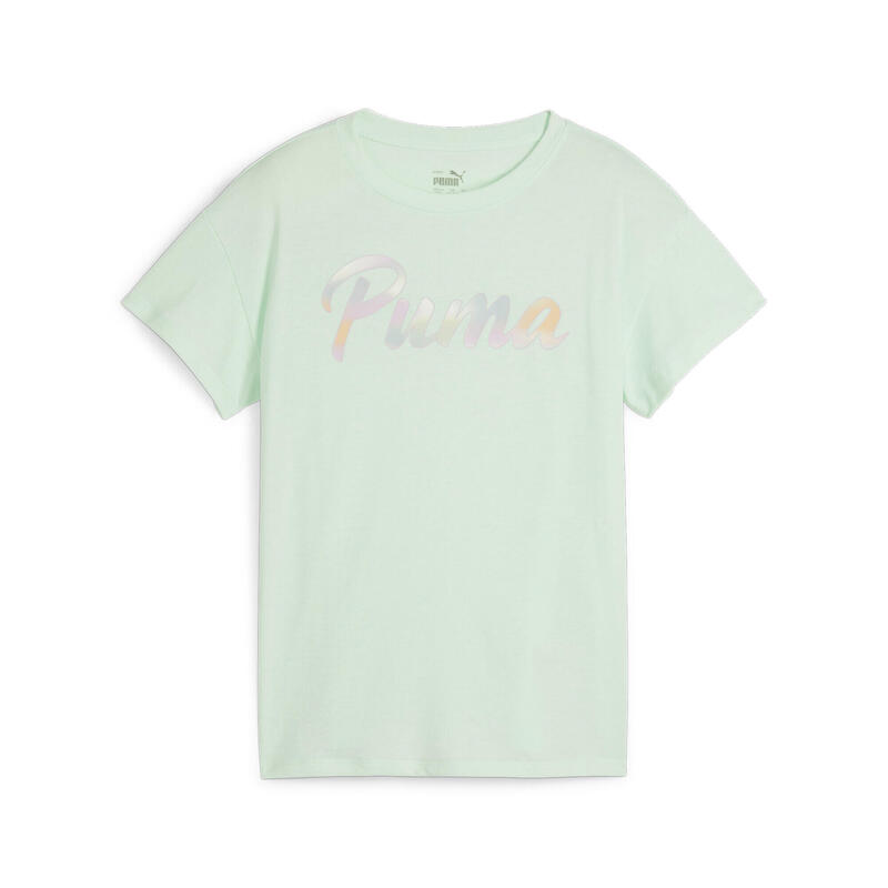 SUMMER DAZE Boyfriend-T-Shirt Mädchen PUMA Fresh Mint Green