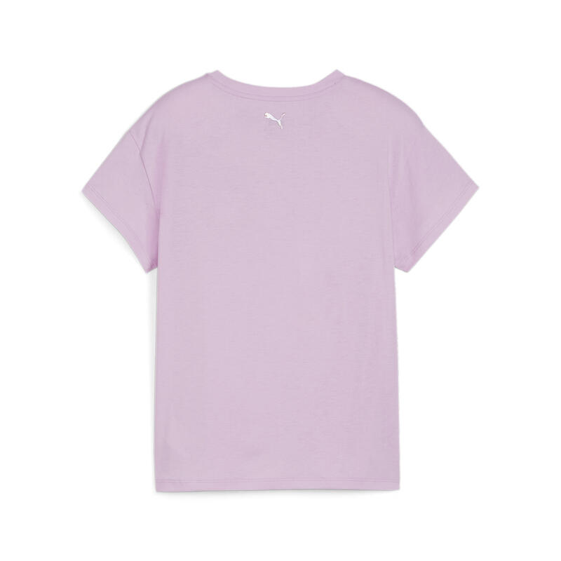 Boyfriend T-shirt SUMMER DAZE per bambini PUMA Grape Mist Purple