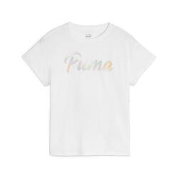 SUMMER DAZE Boyfriend T-shirt voor kinderen PUMA White