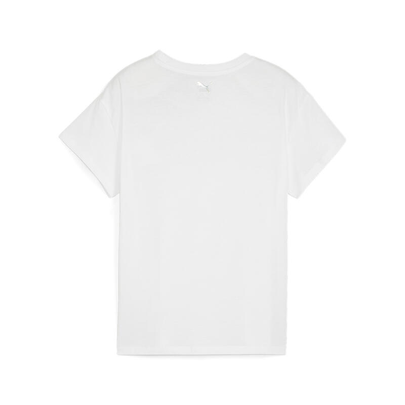 Boyfriend T-shirt SUMMER DAZE per bambini PUMA White
