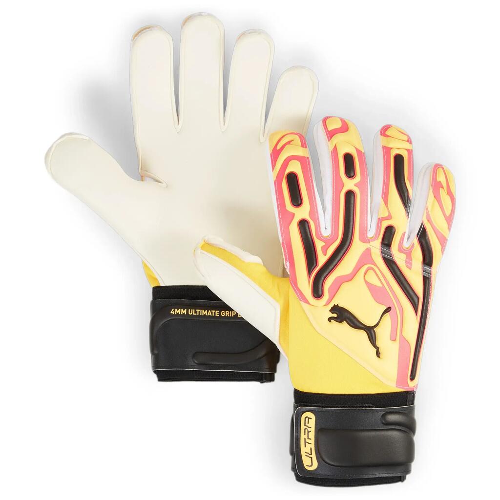 Gloves Puma Ultra Pro Rc, Yellow, Unisex