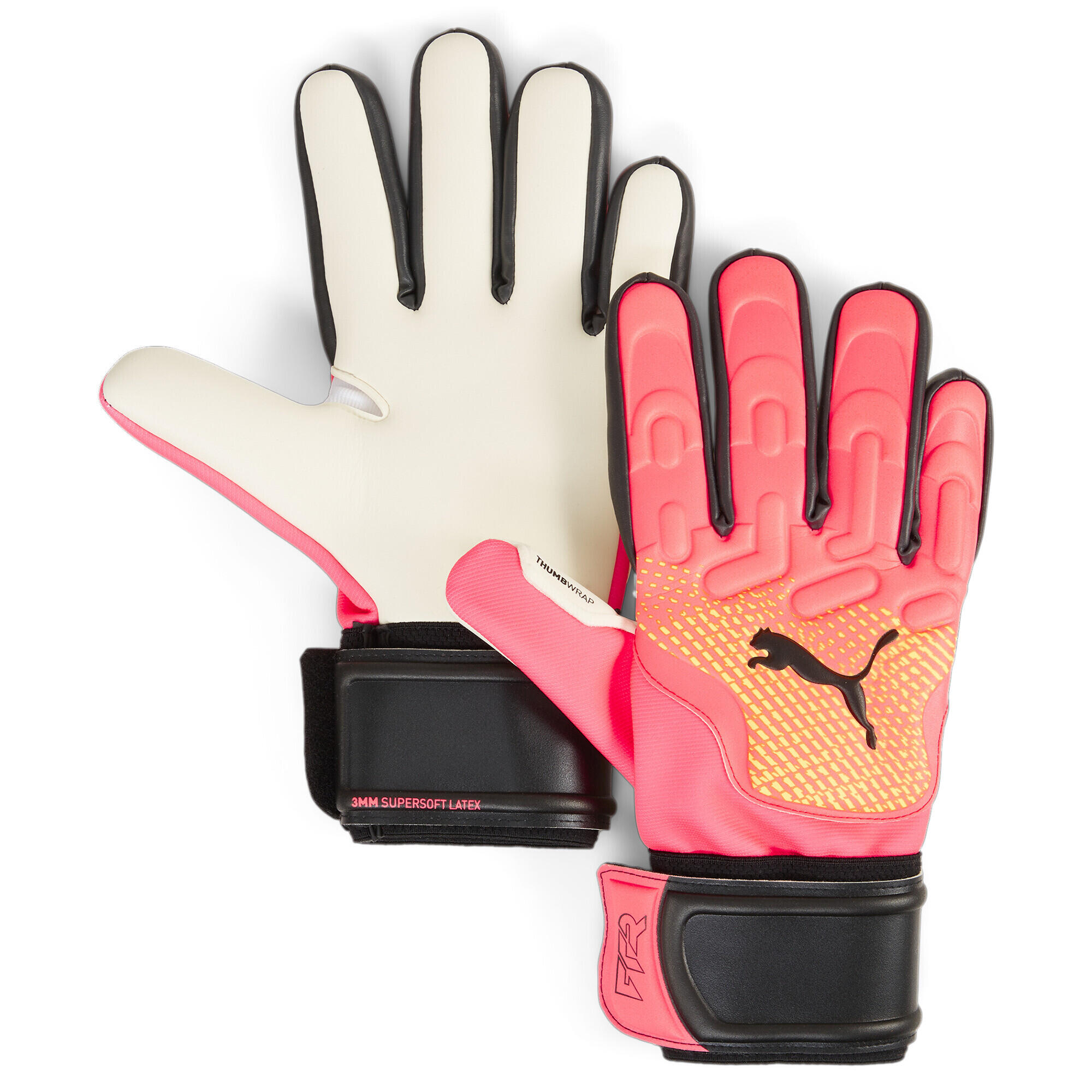 Puma - Gants De Gardien De But Future Match Puma - Gants De Gardien - Jaune|noir|orange|rose - 9 - Decathlon