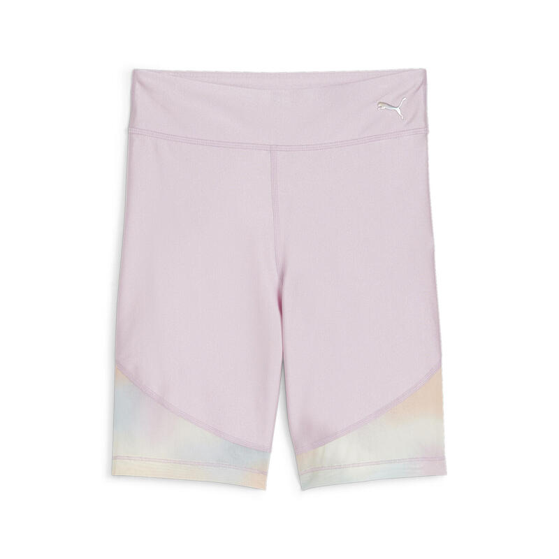 Biker shorts SUMMER DAZE per bambini PUMA Grape Mist Purple