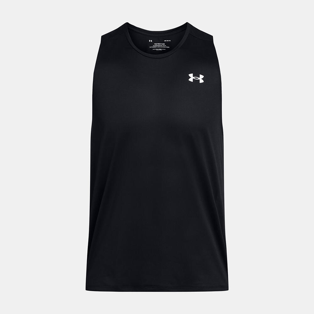 Zwarte Tanktop Under Armour Tech™ Heren 1/5