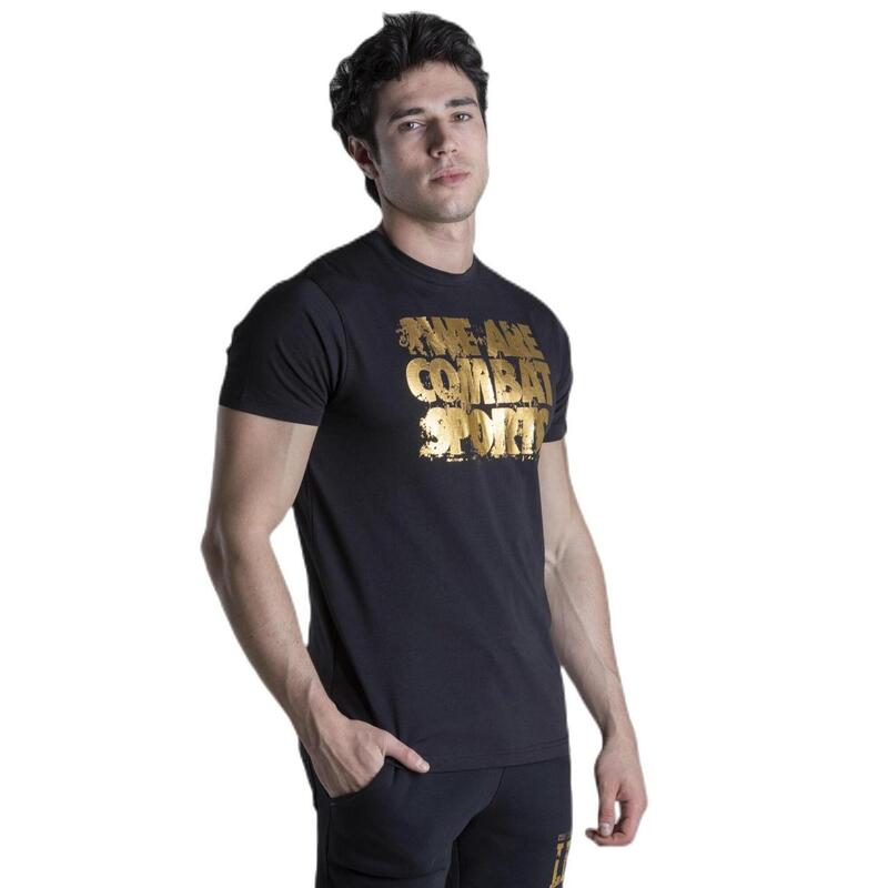 T-shirt à manches courtes homme doré