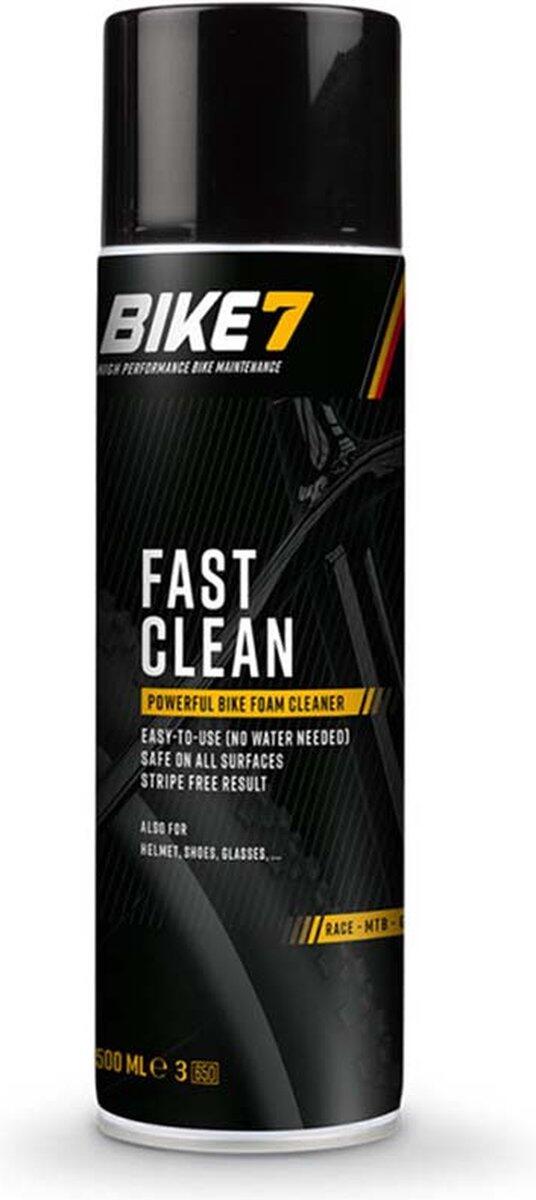 BIKE7 Fietsaccessoires krachtige fietsreiniger zonder water - Bike7 Fast Clean 500ml