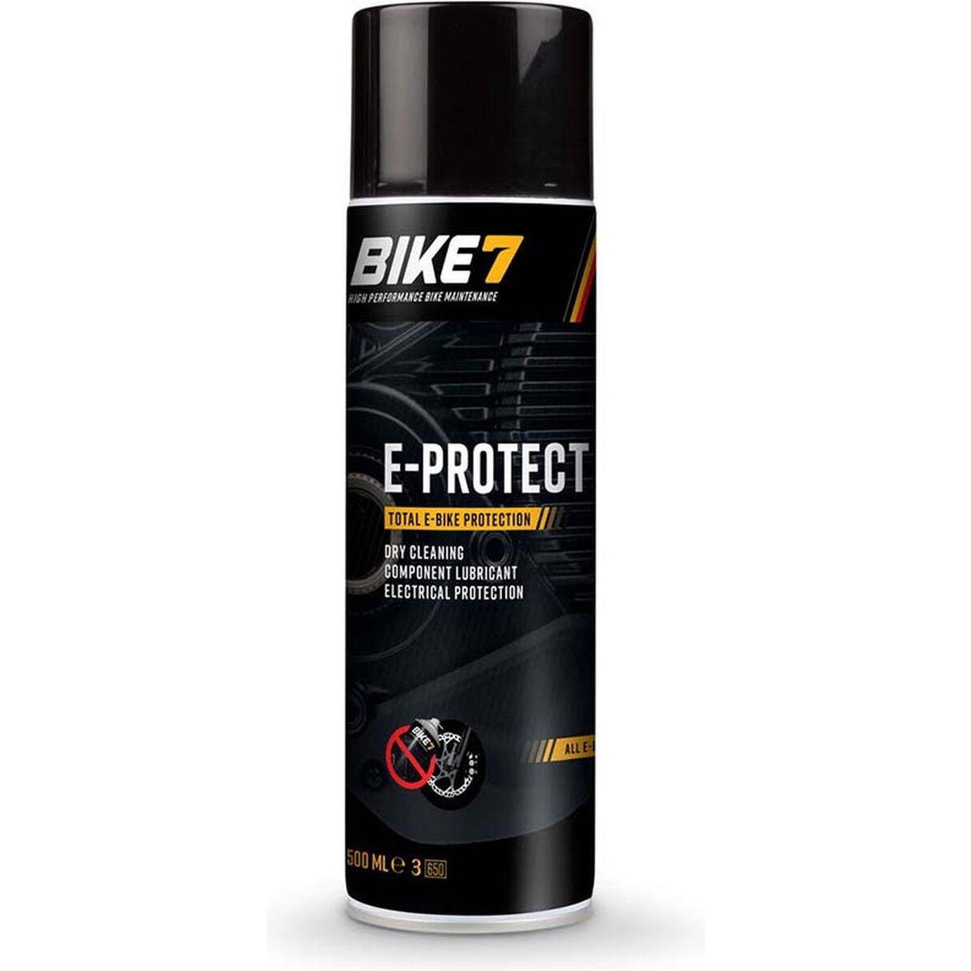 Accessoires vélo nettoie protège vélos électriques - Bike7 E-Protect 500ml