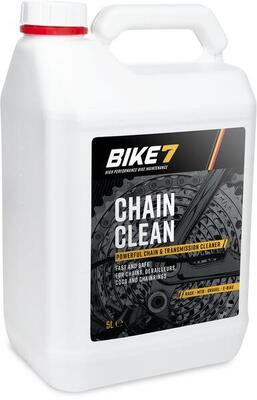 Fahrradzubehör Kraftvoller Ketten- und Getriebereiniger - Bike7 Chain Clean 5L