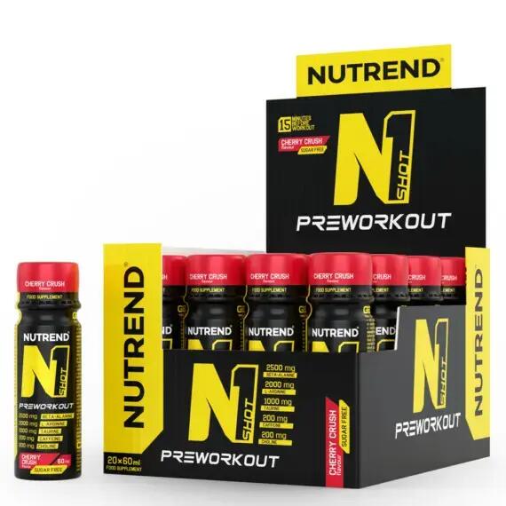 NUTREND N1 Shot Teljesítményfokozó 60 ml Cseresznye 2/2