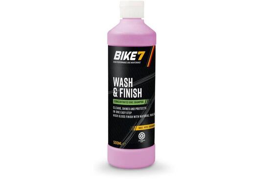 Fahrradzubehör Reinigung Schutz alle Fahrräder - Bike7 Wash & Finish 500ml