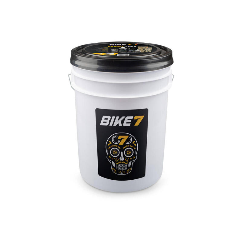Fietsaccessoires volledig onderhoud - Bike7 Bucket Pack 7 items